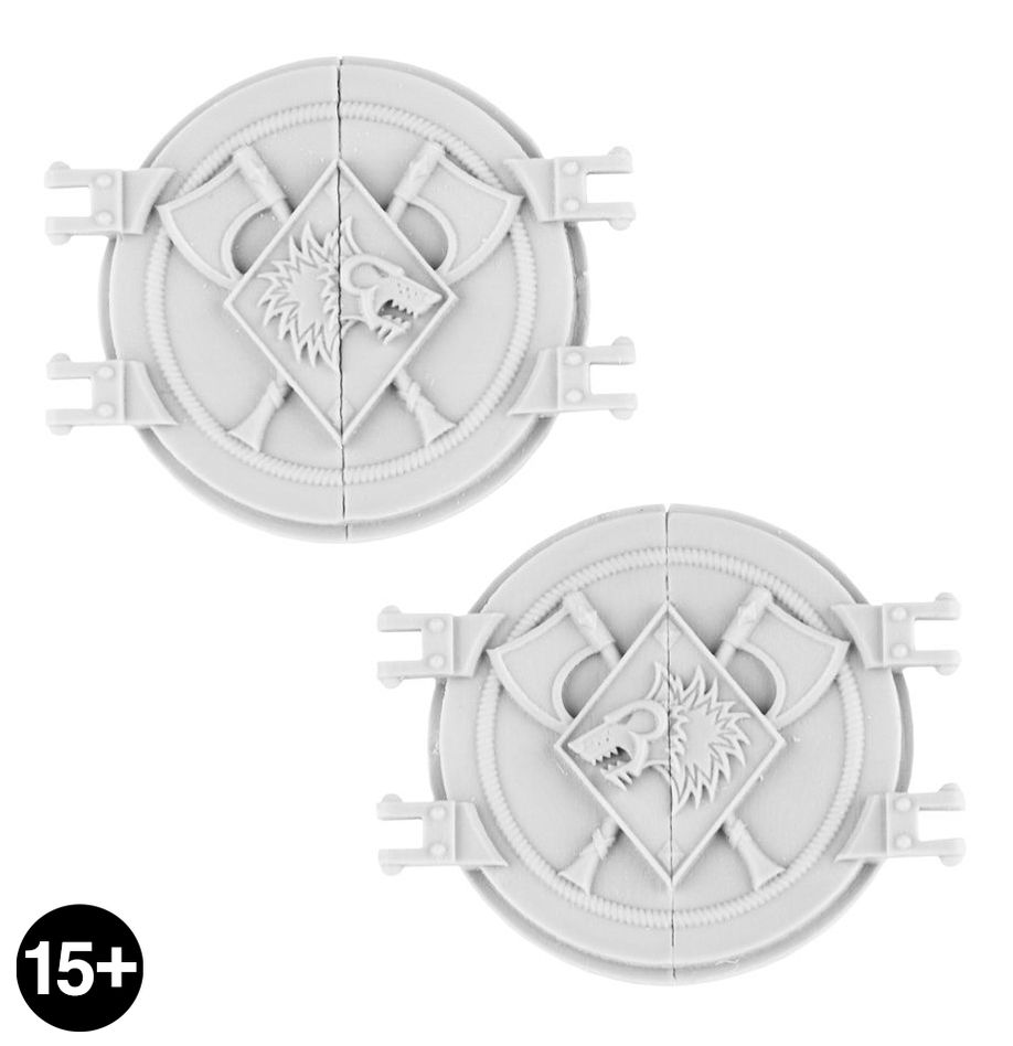 Space Wolves Legion Deimos Rhino Doors Set